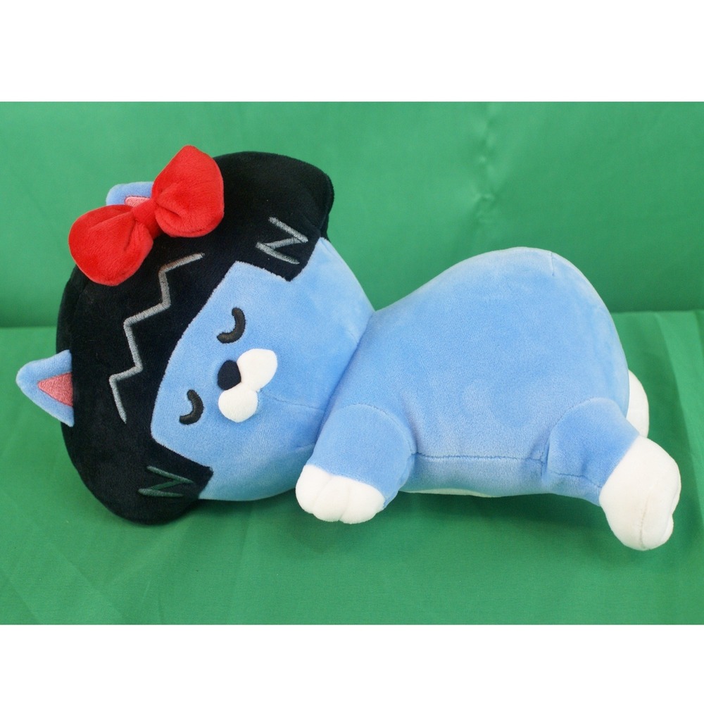 Kakao Friends Little Friends Sleeping Neo Sweet Baby Blue Cat Plush Korean NWT